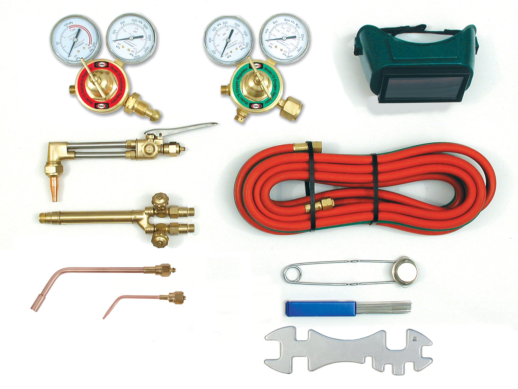 HOT MAX HEAVY DUTY DELUXE CUTTING TORCH KIT - VICTOR® STYLE