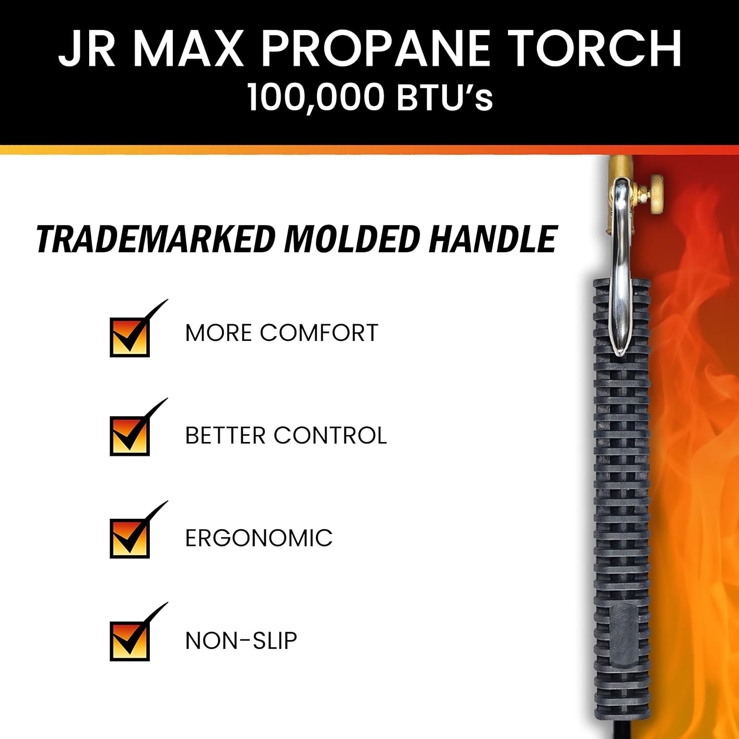 HOT MAX 100,000 BTU JUNIOR MAX PROPANE TORCH KIT MODEL 100G